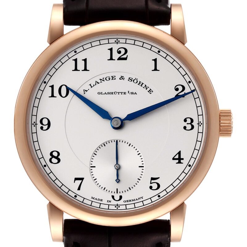 A. Lange and Sohne 1815 18k Rose Gold Mens Watch 235.032 Box Papers