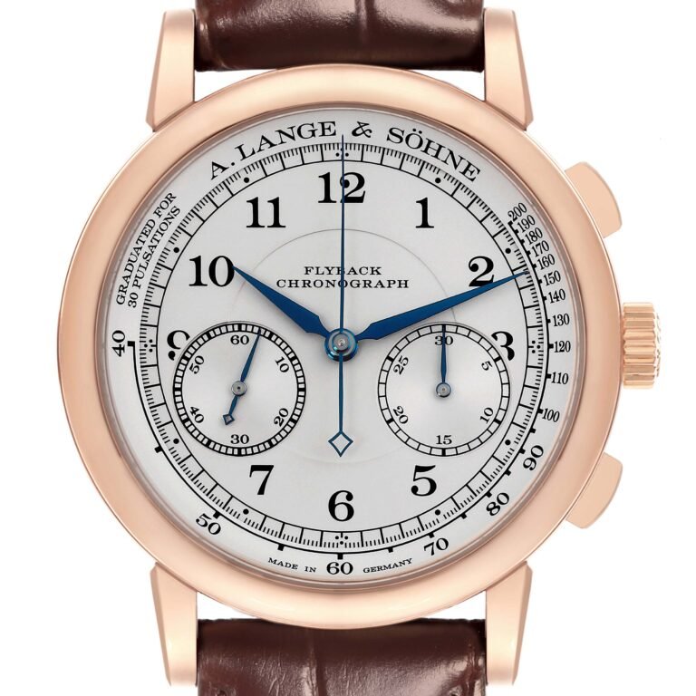 A. Lange and Sohne 1815 Flyback Chronograph Rose Gold Watch 414.032